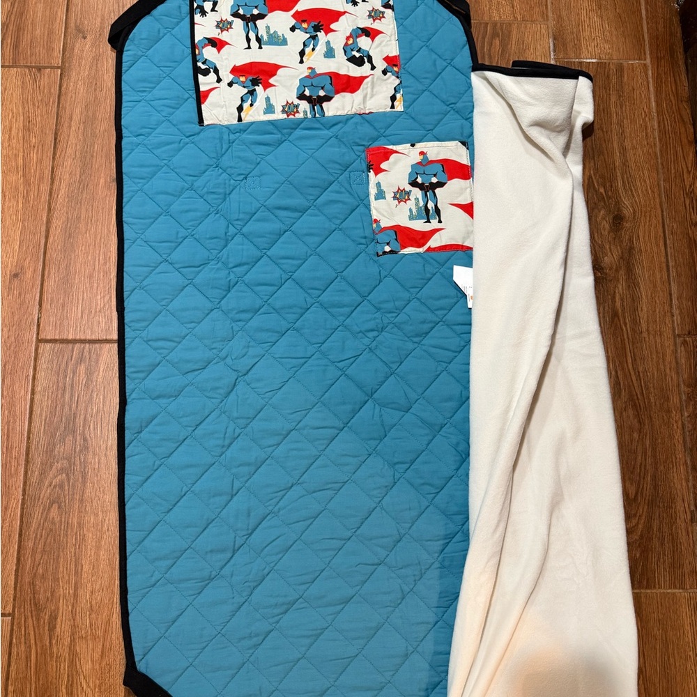 NWT - preschool TOT COT superhero Quilted Sleeping Mat